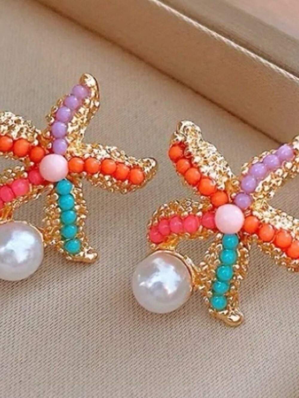 Zara Asteria Starfish Earrings